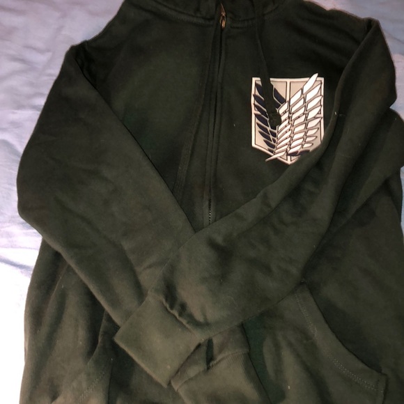 Attack On Titan Green Hoodie 